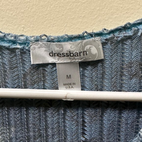 Dress Barn Multi-color Loose Knit Sequin Top, Medium, Pre-owned - Picture 3 of 6